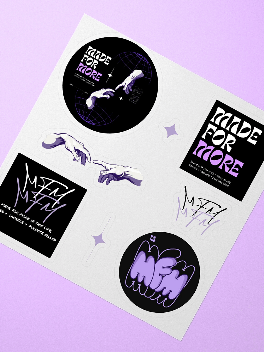 MFM Vinyl Sticker Pack product image (3)