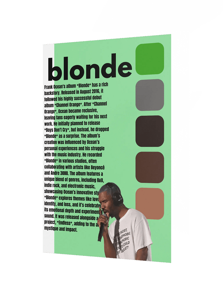 (20x30in) Blonde: Premium Unframed Poster product image (2)