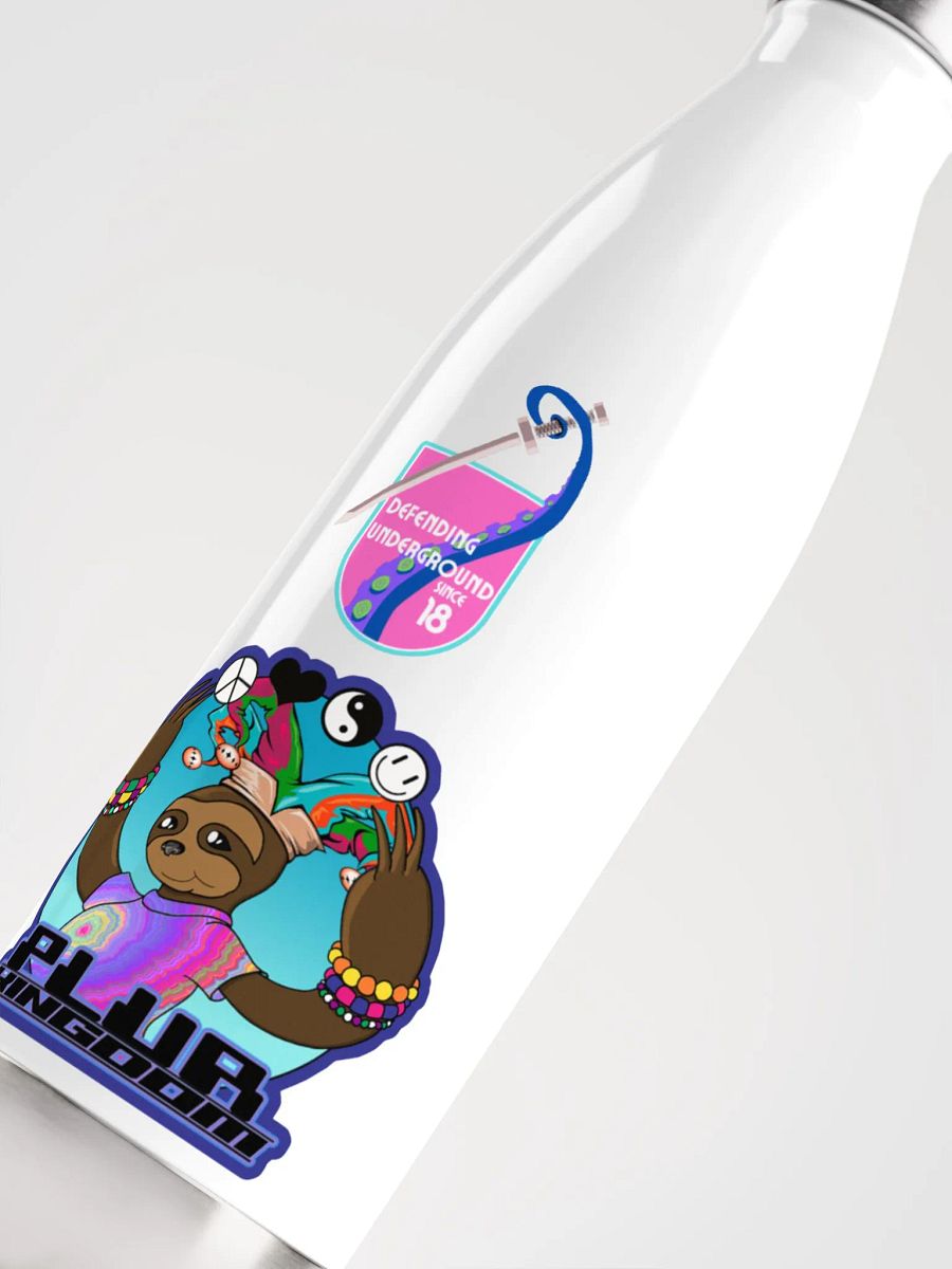 Stay Hydrated , Defend Underground PLUR Kingdom hot and cold PLUR Kingdom hydration flask product image (5)