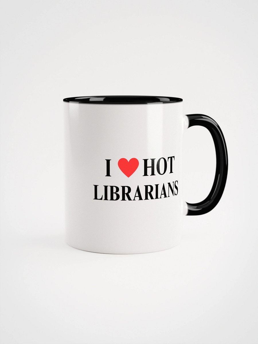 I HEART HOT LIBRARIANS MUG product image (2)