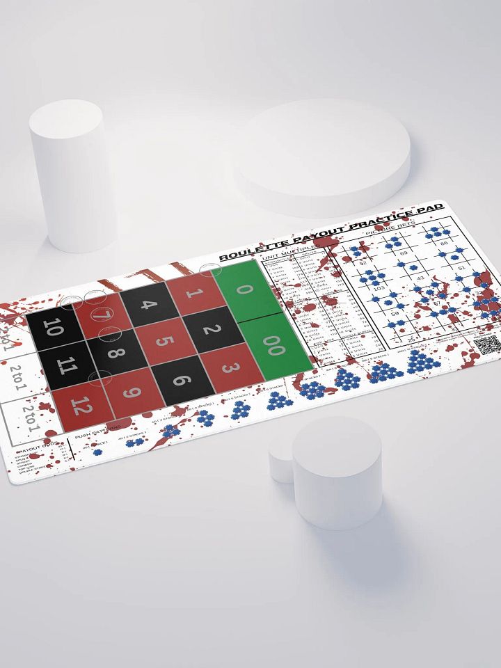 Roulette Payout Practice Pad - Roulette Horror product image (2)