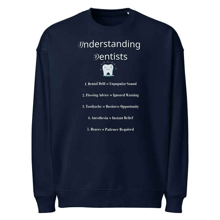 Santa Smiles Organic Sweatshirt product image (1)