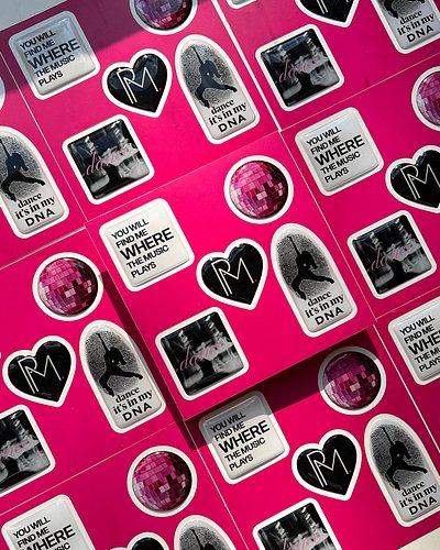 For dance studio 🪩 💃🏻

Виготовляємо унікальні стікерпаки для брендів та заходів ✨

▫️Тираж — від 10 штук
▫️Допомагаємо з розр...