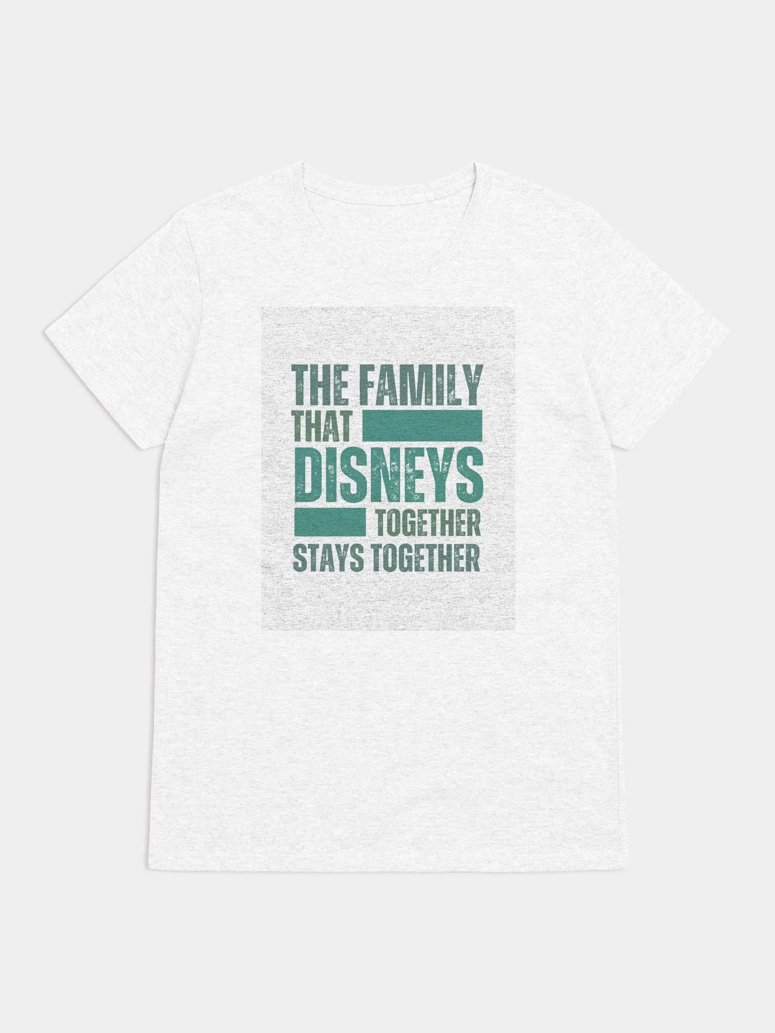 Disney World Family Tee Green product image (1)