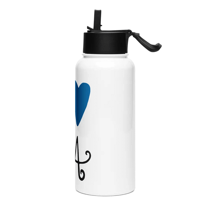 i ❤️ LA Water Bottle ~ Dodger Blue product image (2)