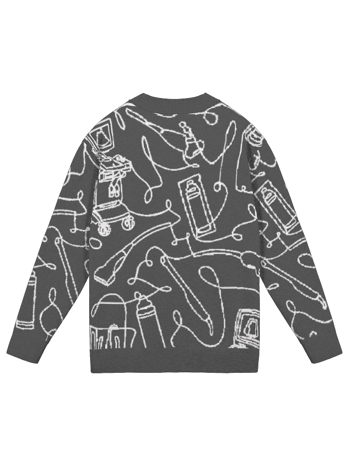 Service Lines (Sonography - Charcoal Cardigan) product image (2)