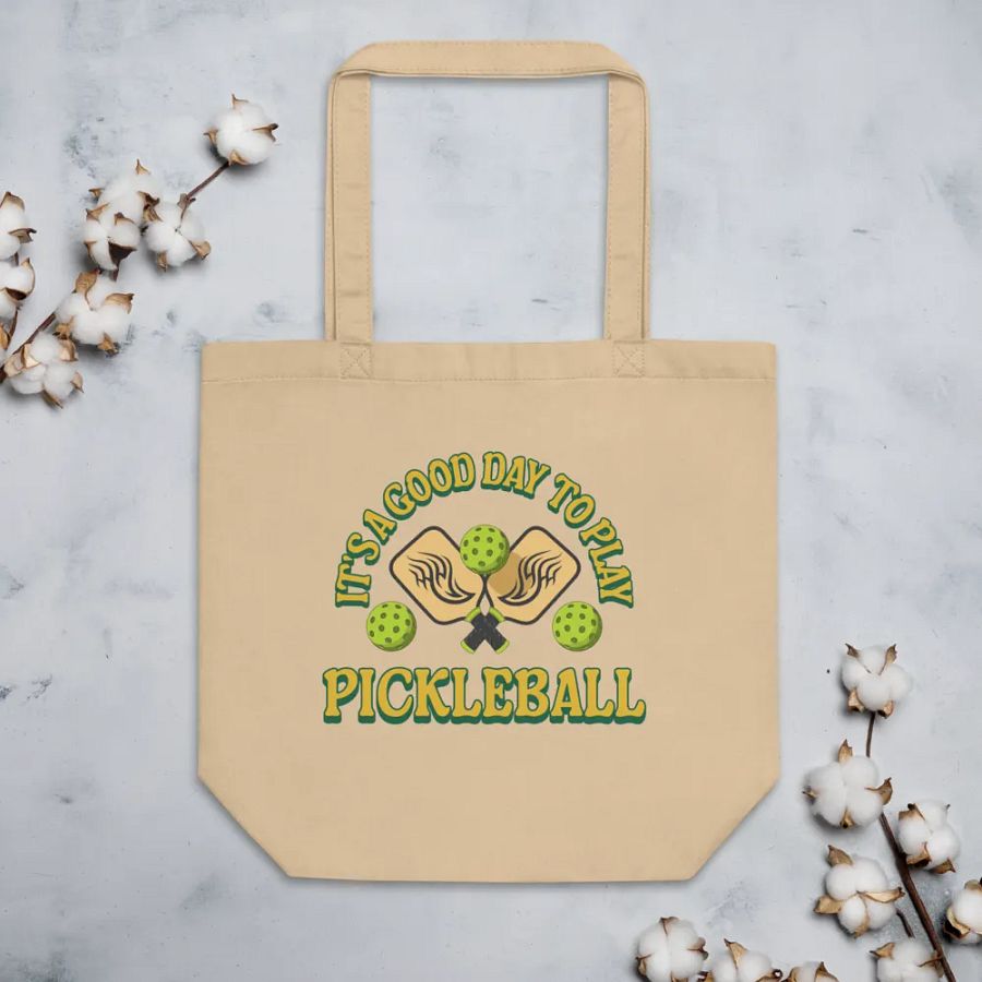 It's A Good Day To Play Pickleball Eco-Tote product image (4)