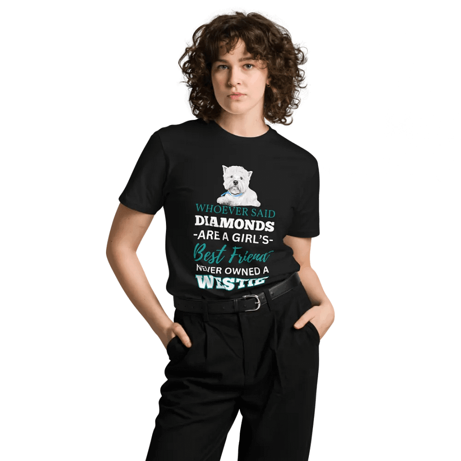 Westie Whoever Said Unisex Premium T-Shirt product image (3)