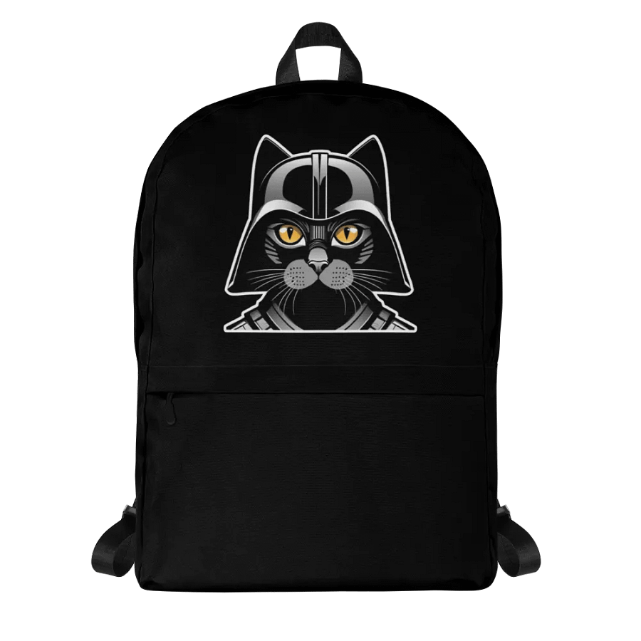 Cat Vader Laptop Backpack product image (1)