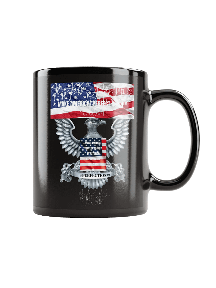 Mapa™ American Eagle Black Glossy Mug product image (2)