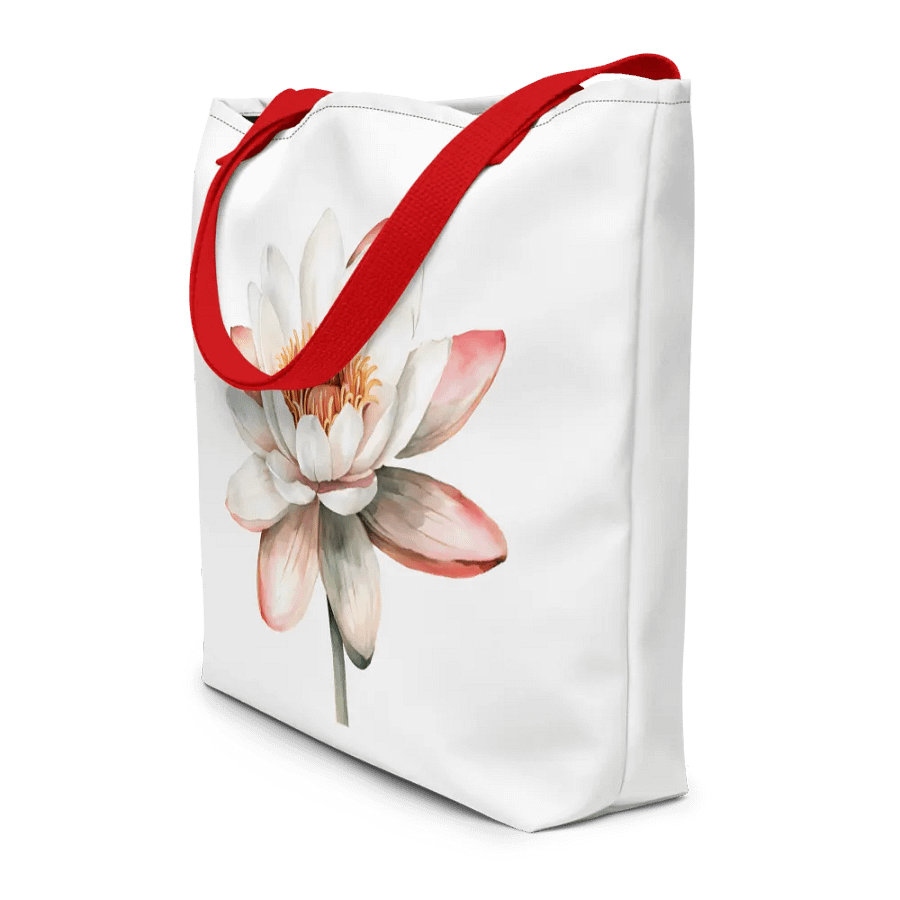 Water Lily Blooms All-Over Tote Bag product image (8)