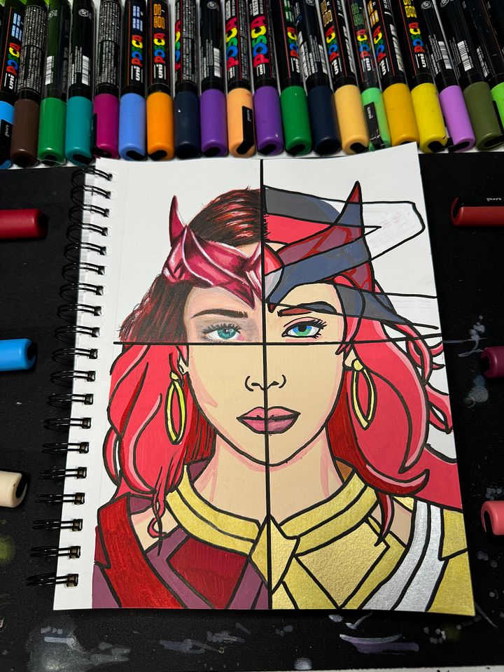 Scarlet witch in 4 styles product image (1)