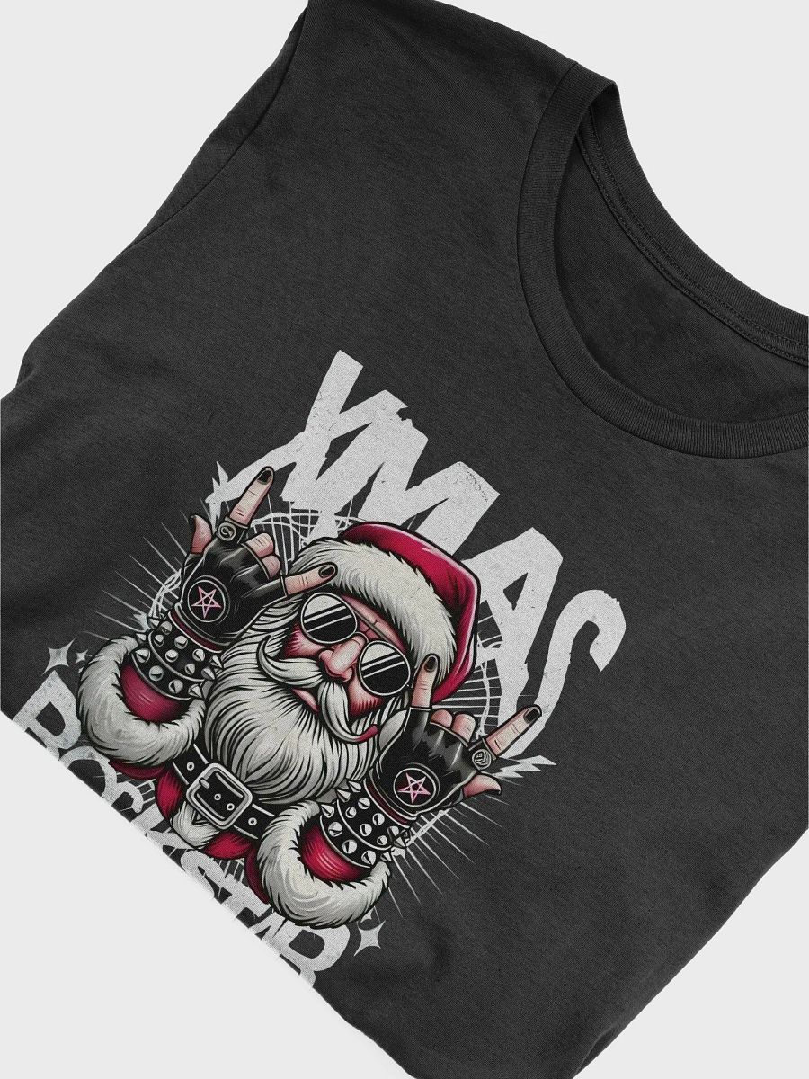 Xmas Rockstar Santa Claus T-Shirt product image (4)