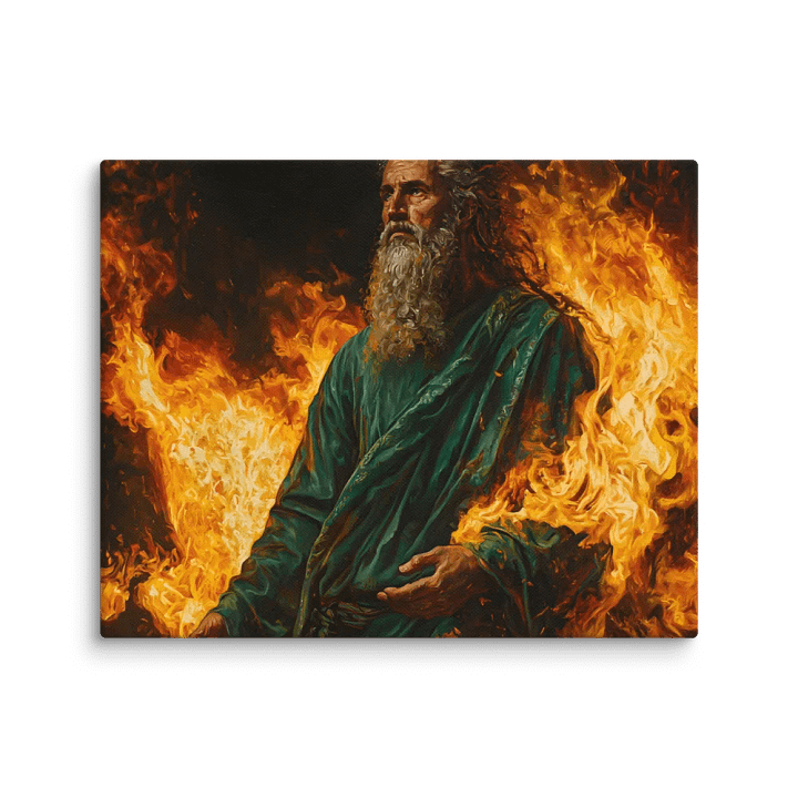 Meshach Courage in the Furnace - Faith Under Fire Wall Art product image (2)