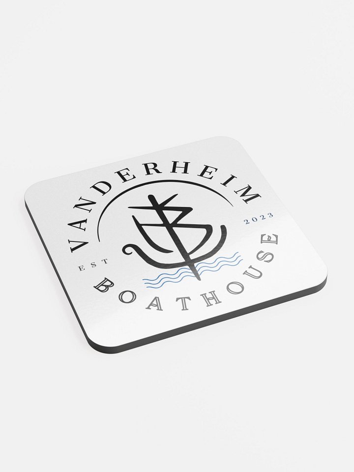 VANDERHEIM BOATHOUSE WHITE COASTER product image (1)
