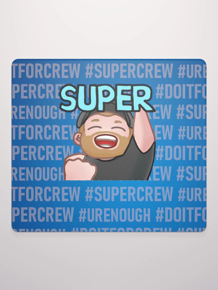 #DOITFORCREW - Gaming Mouse Pad - Blue product image (3)