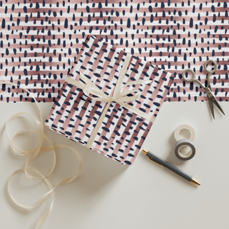 Rose Gold Matte Wrapping Paper Set product image (3)