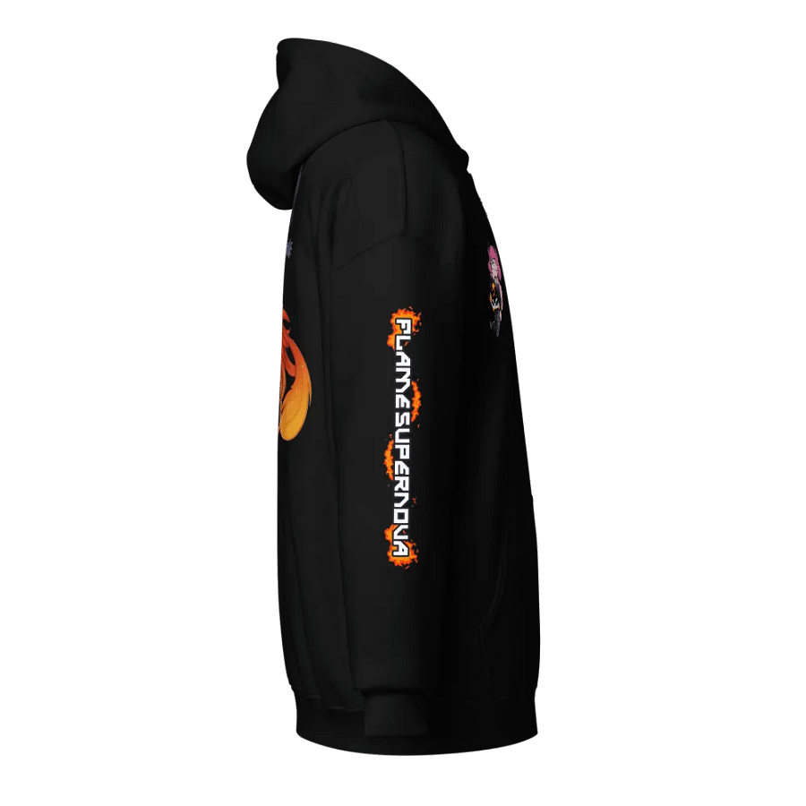 Flame & Spackles Chibi Gildan Zip-Up Hoodie product image (4)