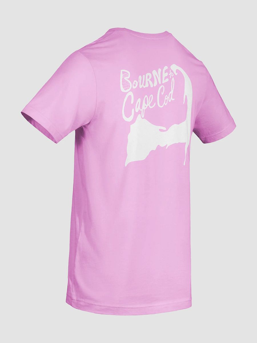 Men's | BOURNE to Cape Cod™ | Supersoft T-Shirt by Bella+Canvas | White Logo on Pastel Colors product image (71)