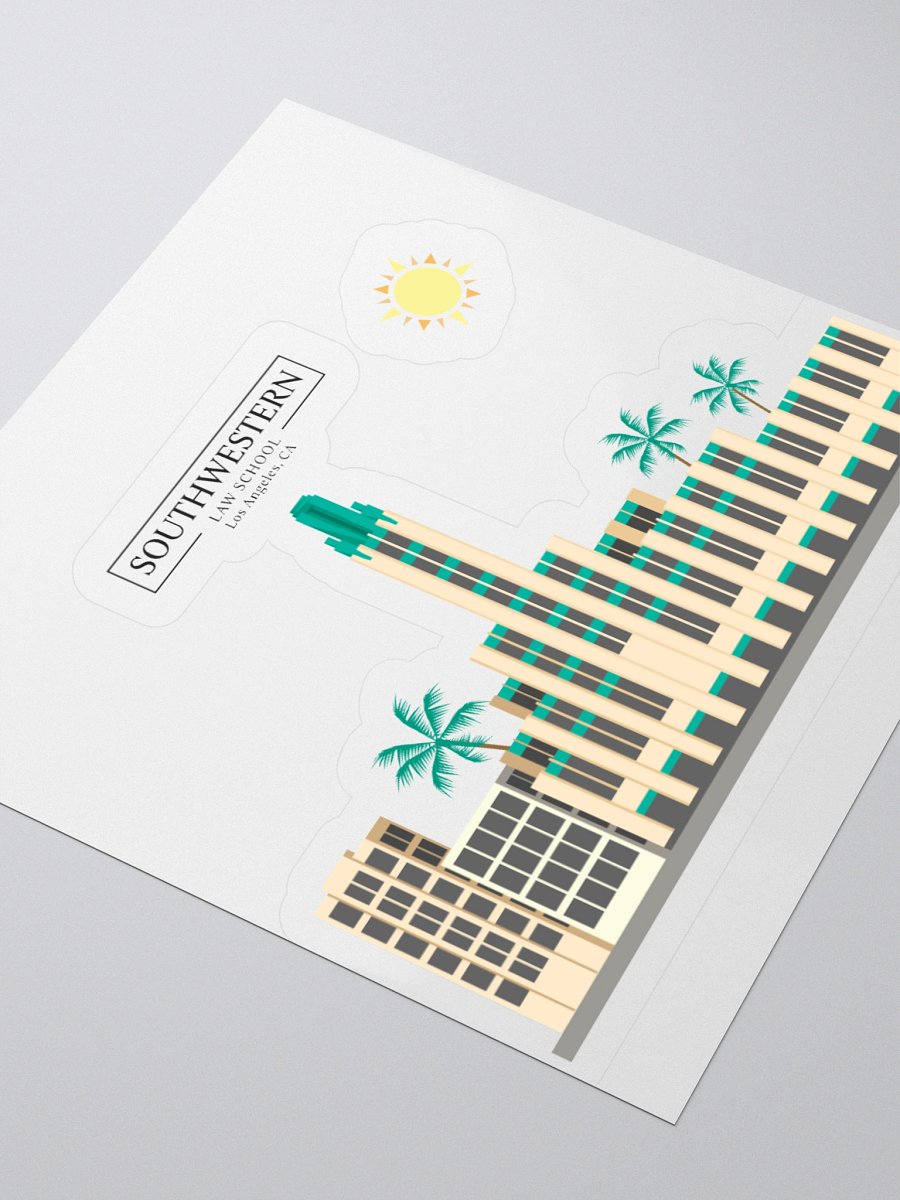 Southwestern Law School BW Building- Stickers product image (11)