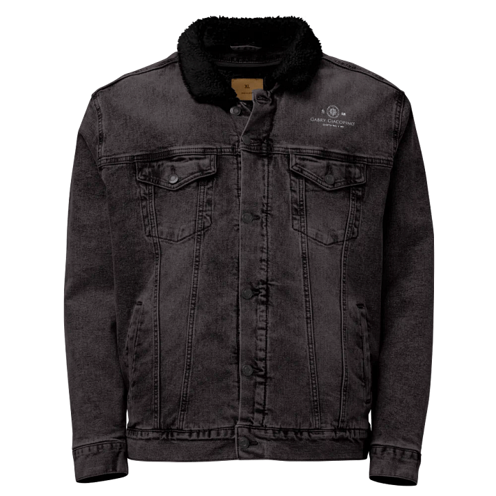 Giacca di Jeans Nera – Gabry Giacopino Clothing Line product image (1)