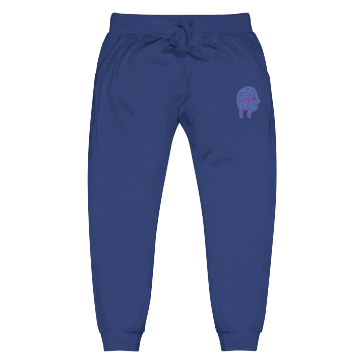 In My Head (violet design) embroidered fleece joggers product image (12)