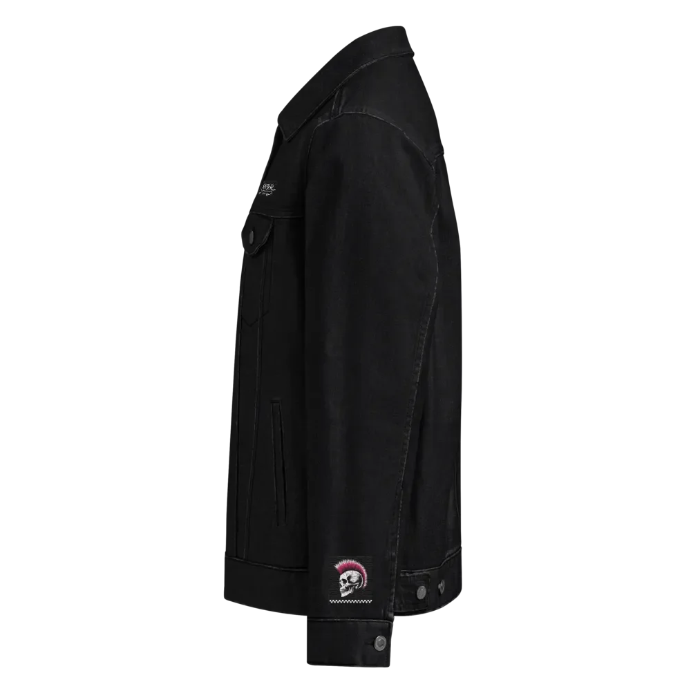 Classic Black Denim Jacket — by OGSkater product image (1)