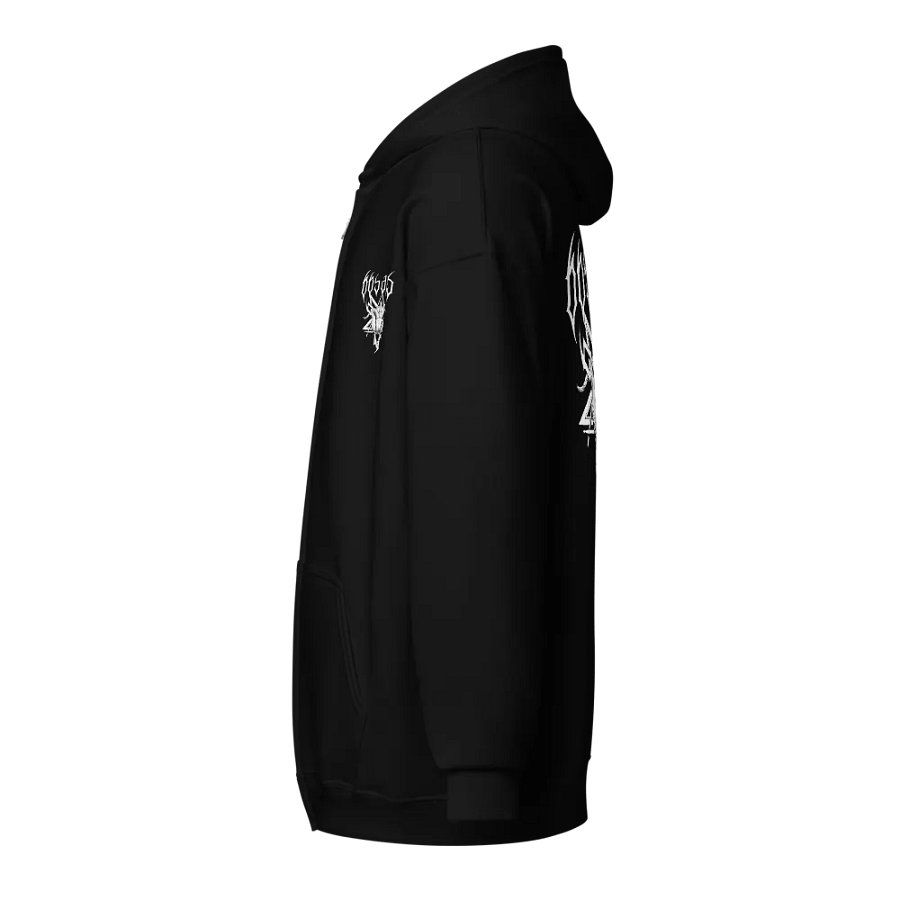 66Samus zip hoodie (b&w) product image (3)