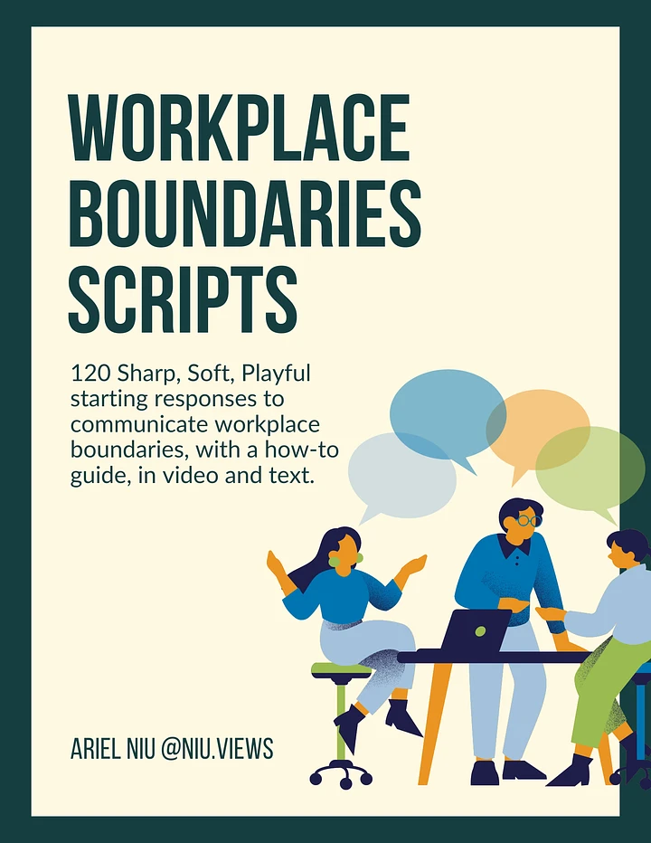 Workplace Boundaries Scripts product image (1)