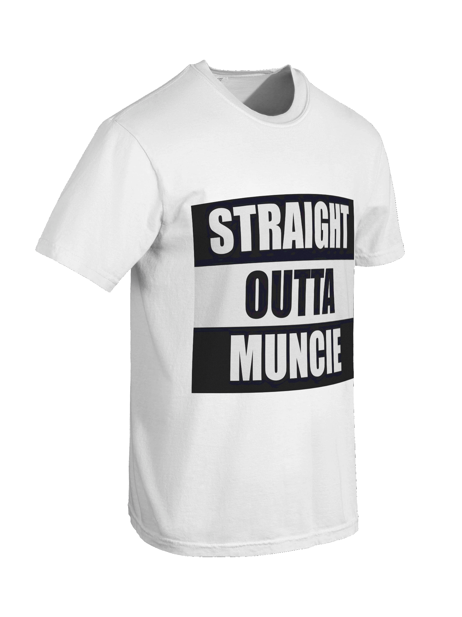 "Straight Outta Muncie" Parental Advisory Inspired T-Shirt product image (23)