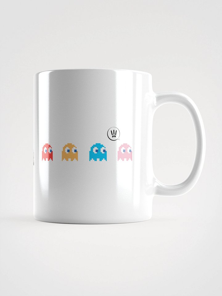 Ghostbusters vs Pacman Ghosts Glossy Mug product image (1)