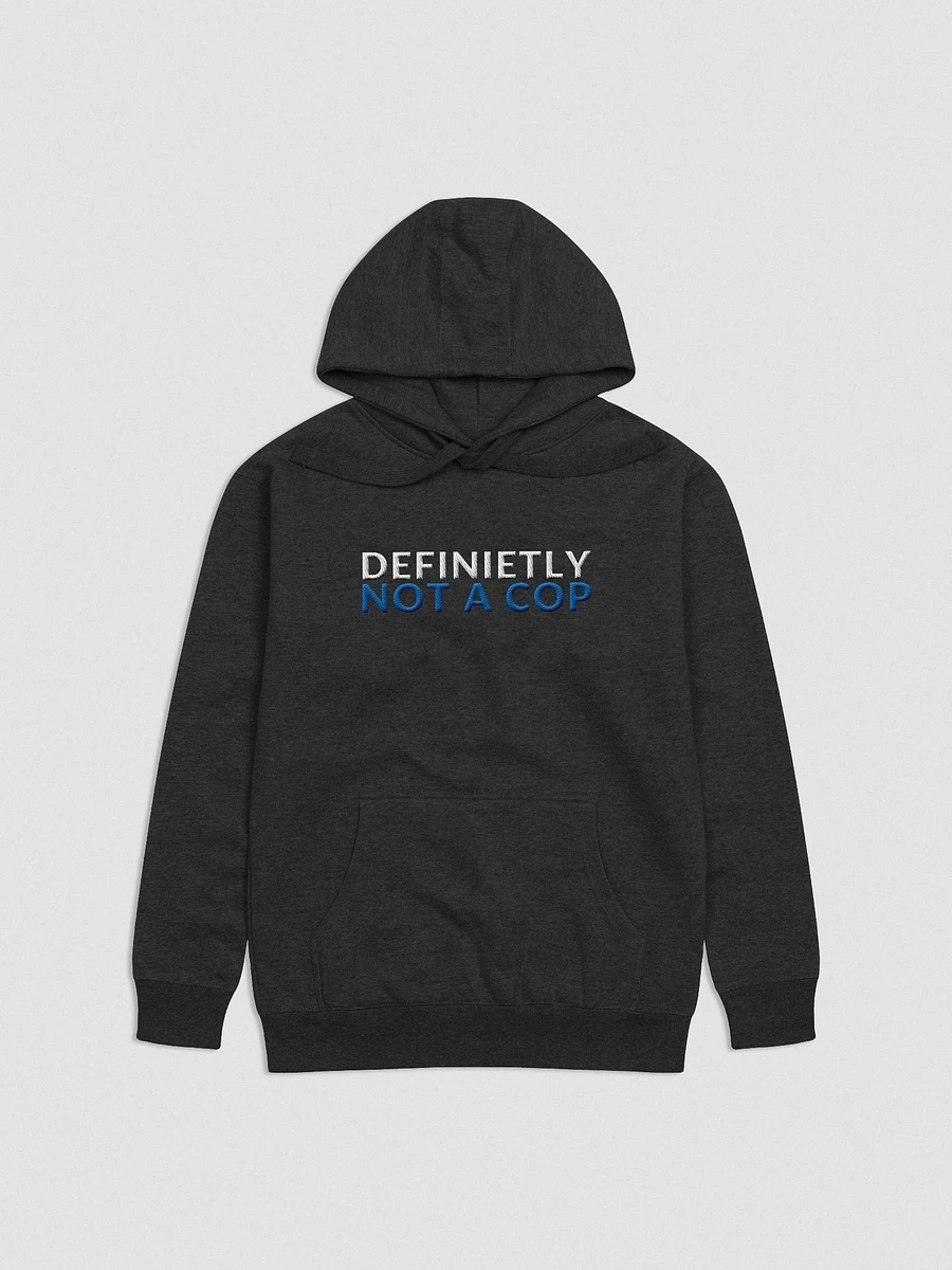 DEFINIETLY NOT A COP (BLUE) - HOODIE product image (2)