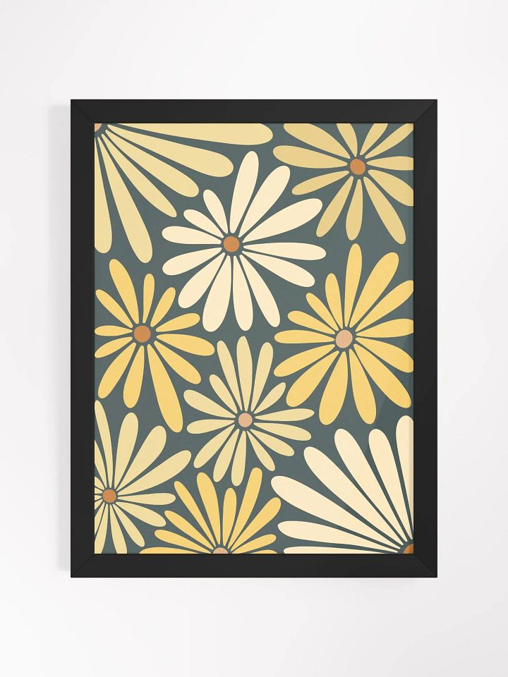 Sunburst Blooms - Framed Poster product image (1)