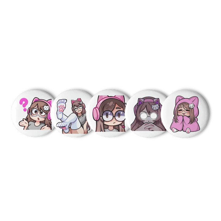5 pin button set product image (3)