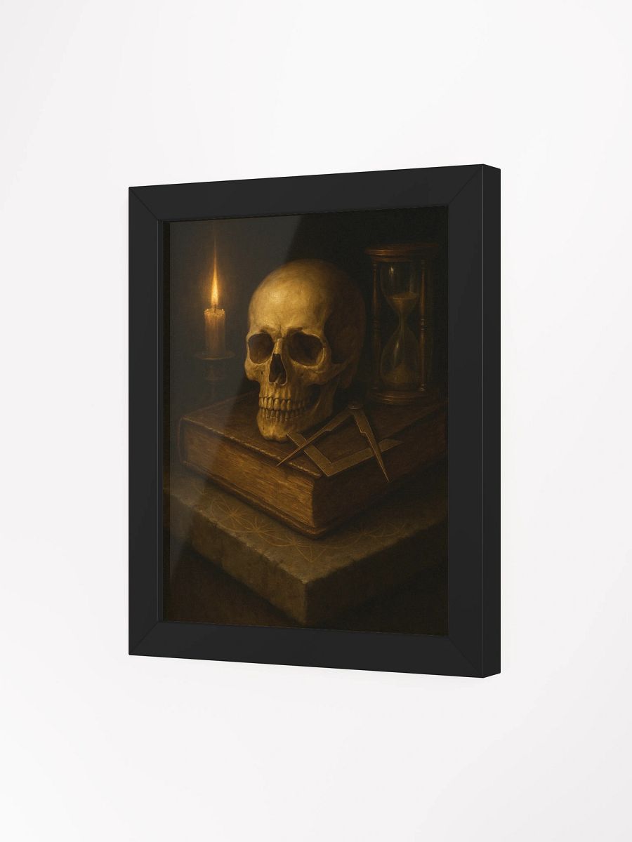 Memento Mori – Framed Matte Print product image (3)