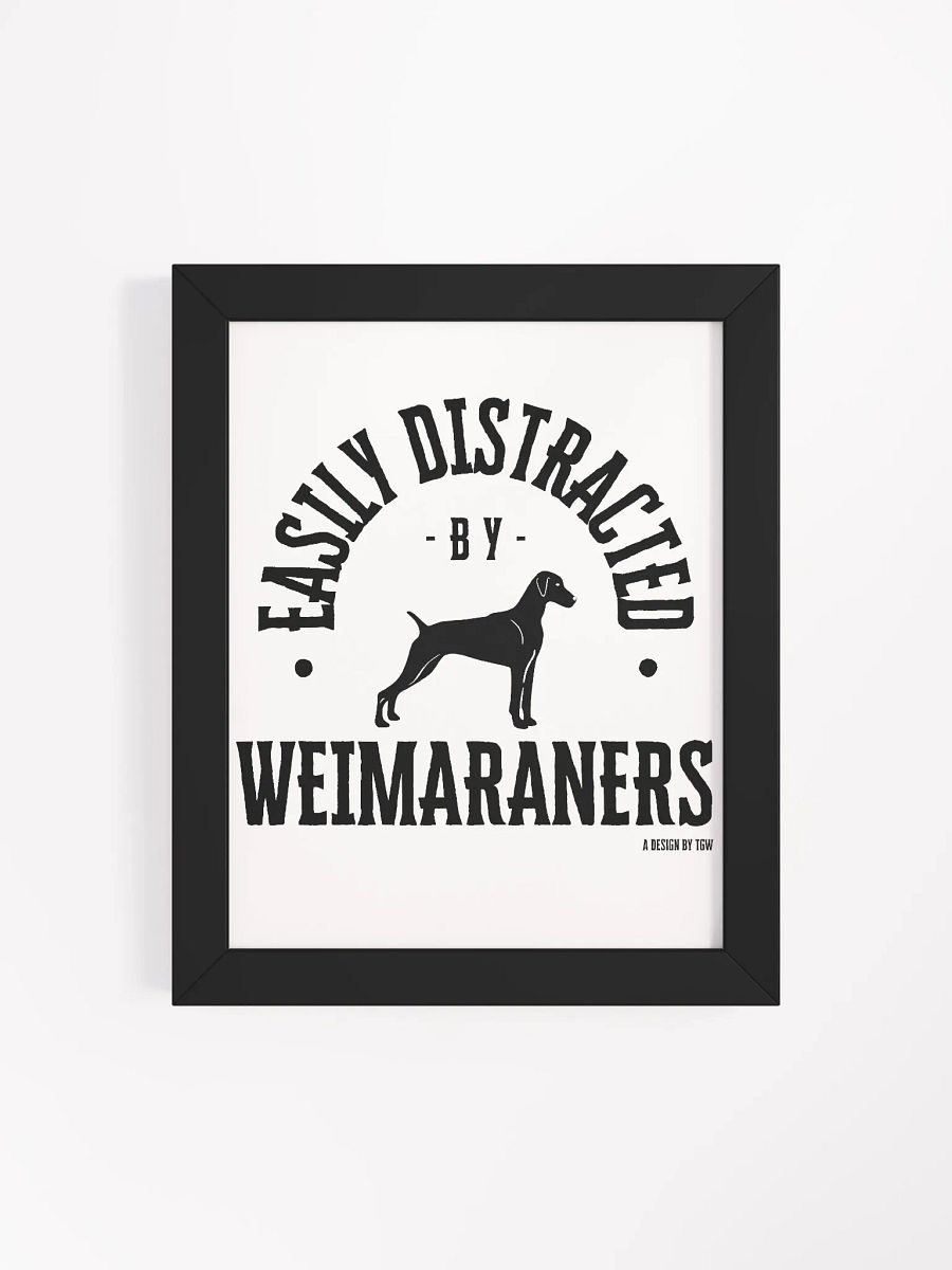 Easily Distracted - Framed Print product image (19)