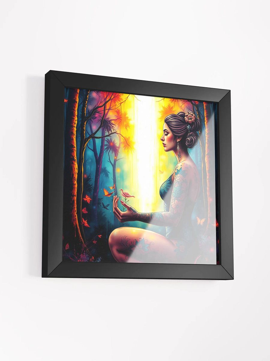 Vibrant Ayous Wood Framed Art Print product image (11)