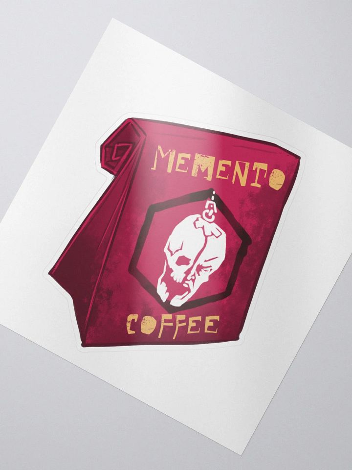 Casual Mori Enjoyer Coffee Sticker product image (2)