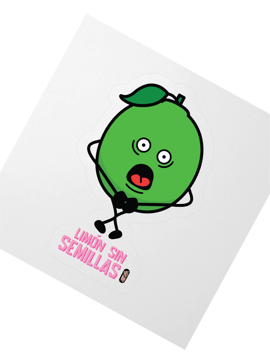 Limón sin Semillas - Sticker (Kiss Cut) product image (2)