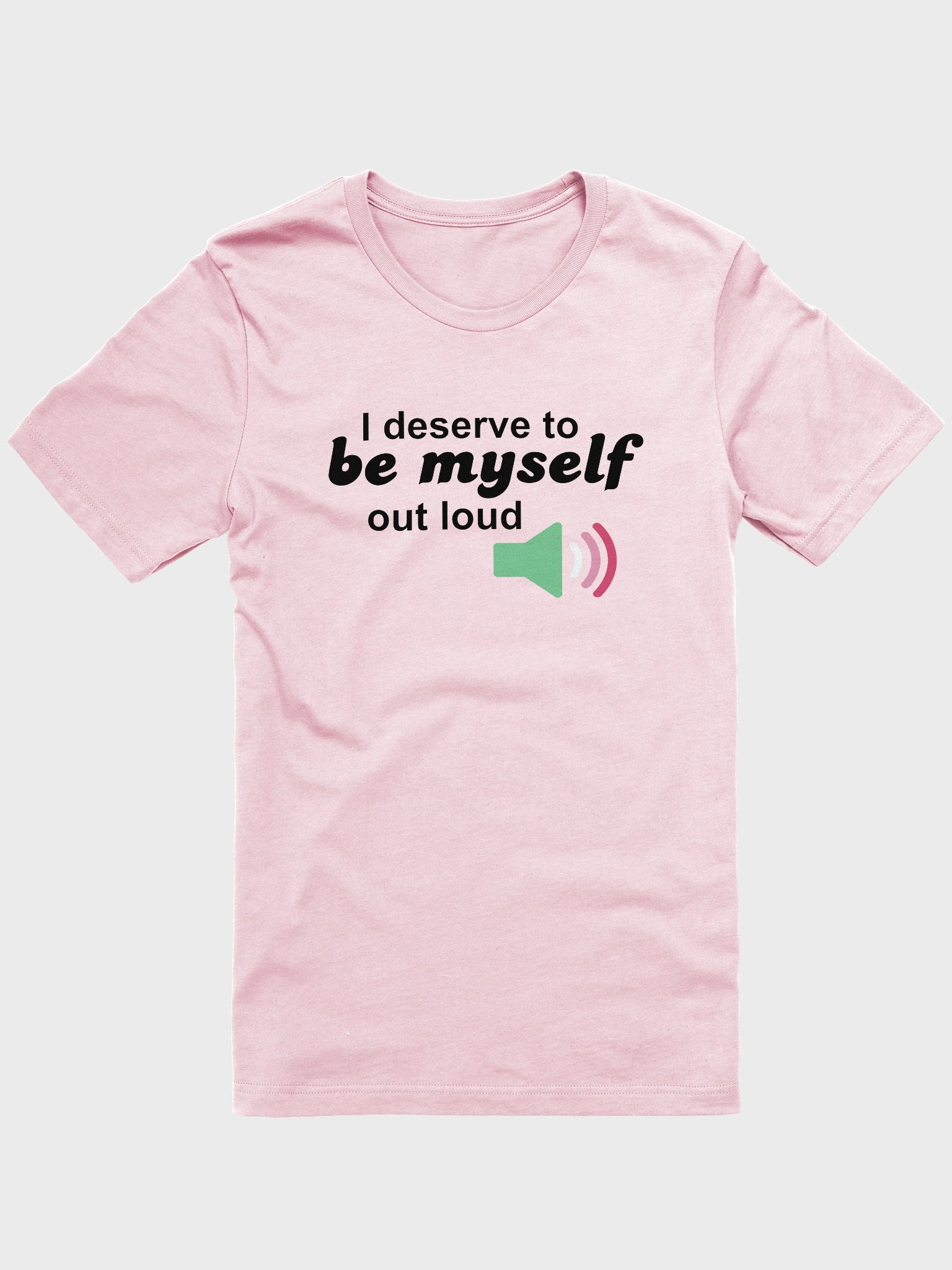 be myself out loud abrosexual t-shirt product image (1)