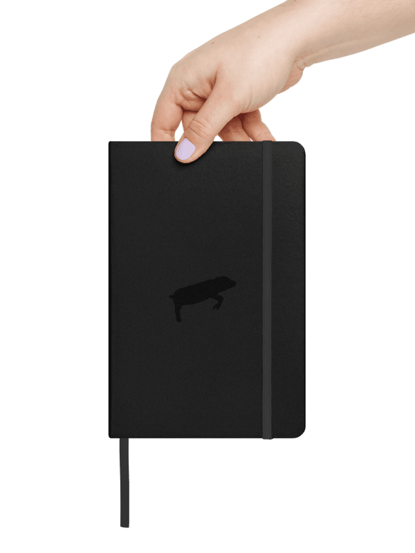 Leaping Pig Symbol (Hardcover Bound Notebook | JournalBook®) product image (10)