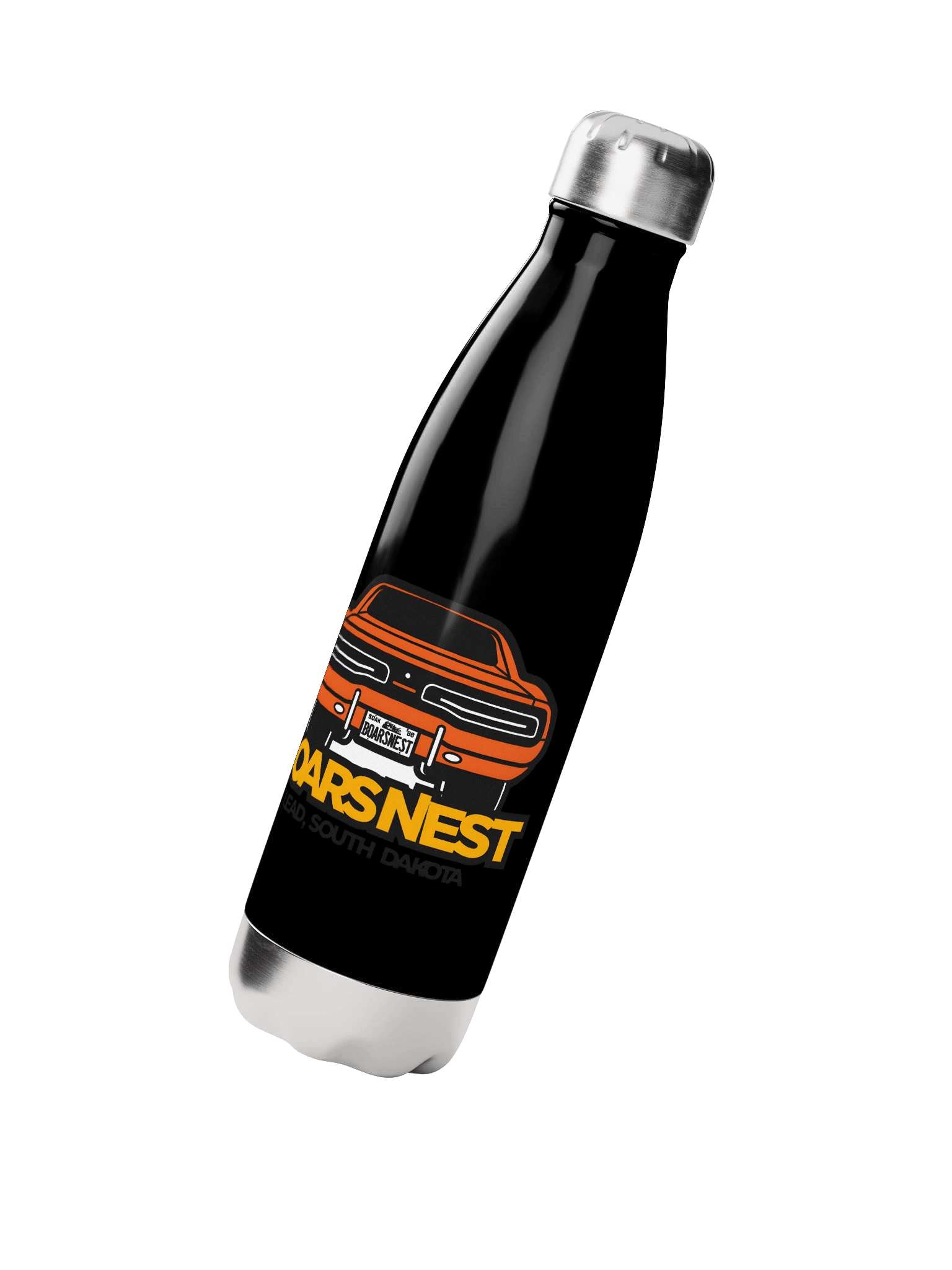 BOARSNEST Stainless Steel Water Bottle - Lead, South Dakota Edition product image (3)