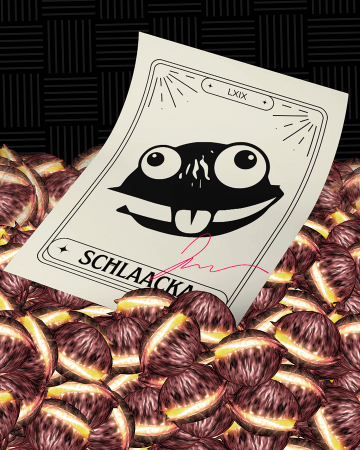 Schlaacka — Signed Poster product image (1)