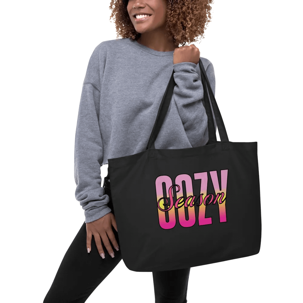 Cozy Season Organic Cotton Tote product image (3)