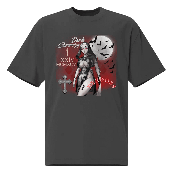 sister blood oversized tee product image (1)