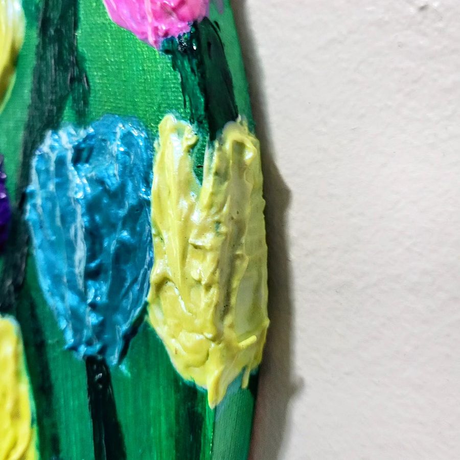 'Spring Candy' Tulips Impasto Painting product image (6)