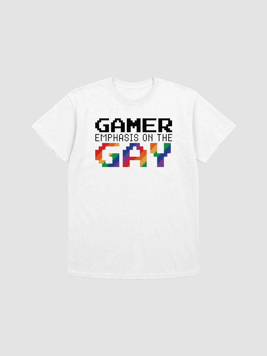 Emphasis on the GAY - White product image (2)
