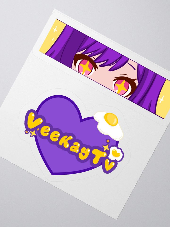 Veekay Sparkle | Heart Egg Drop - Stickers product image (5)