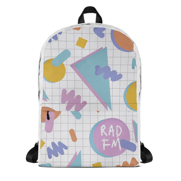 RAD FM Shapes // Backpack product image (1)