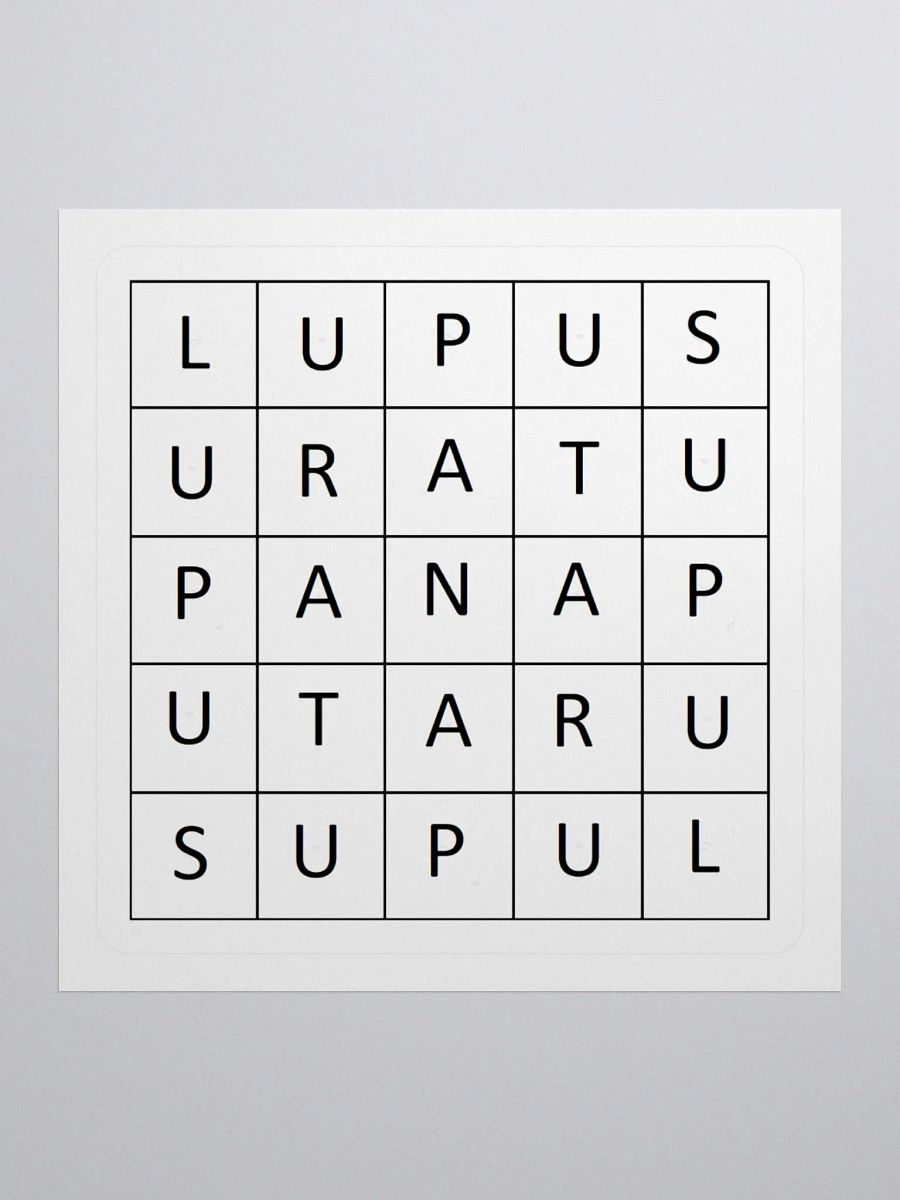 Lupus - Uratu - Panap : Stickers product image (1)